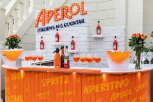 Aperol Spritz Bar Hire For Wedding