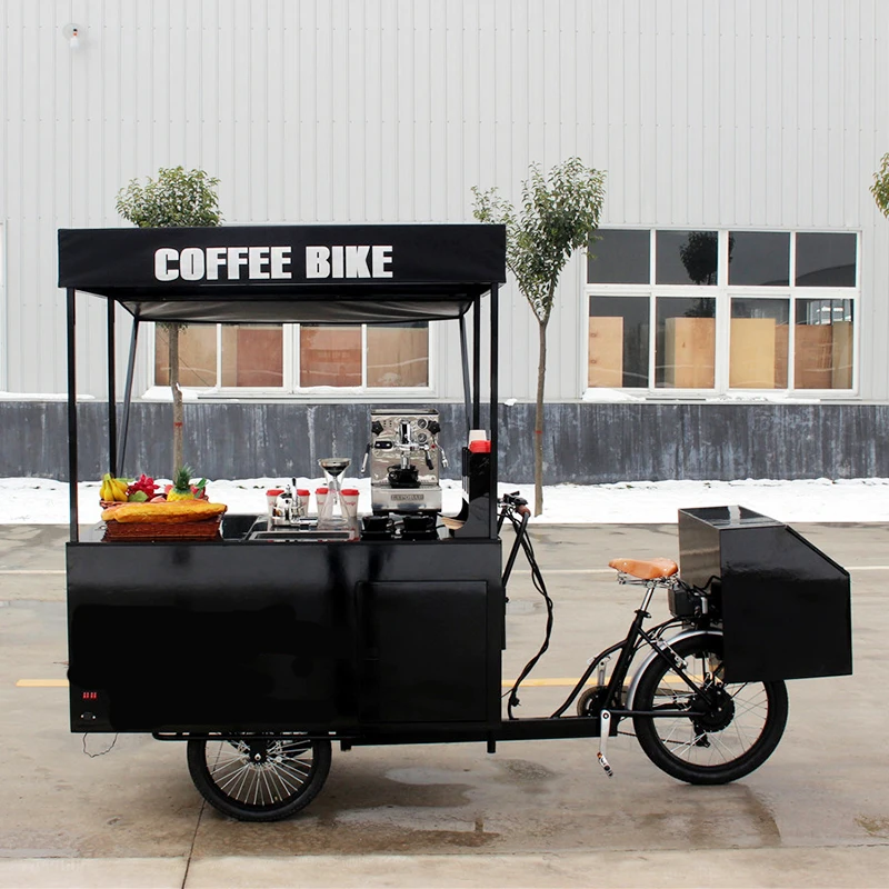 Coffee Shop Bici Obike Electric Coffee Bike Mobile Coffee Shop