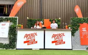 Aperol Bar Hire for Corporate Parties