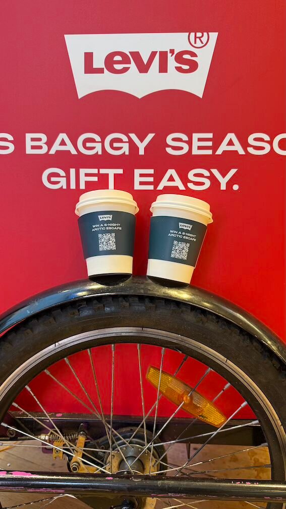 coffee Bike Hire for brand activations