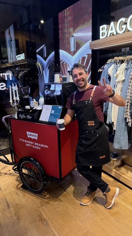 Coffee Bike Hire for Brand Activation