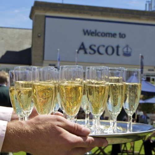 mobile bar hire Royal Ascot champagne